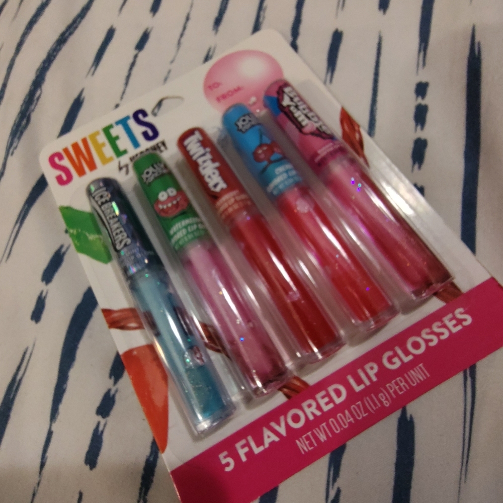 NWT!! SWEETS by HERSHEY LIPGLOSS SET (5)